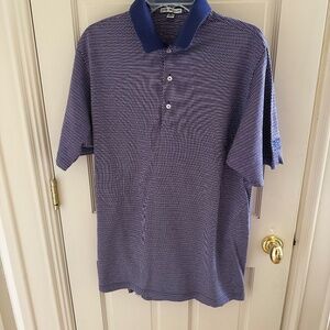 PETER MILLAR XL SHORT SLEEVED POLO/NWOT